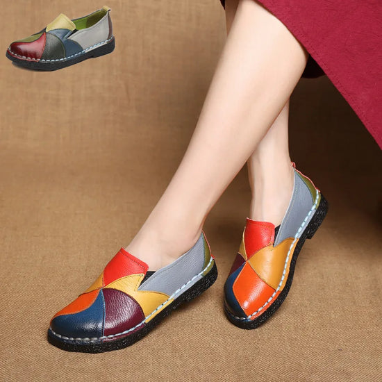 Chaussures plates pour femmes – Style ethnique