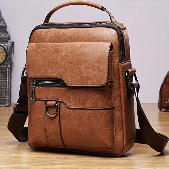 🧳 Sac à Bandoulière Homme – Multi-Poches & Polyvalent